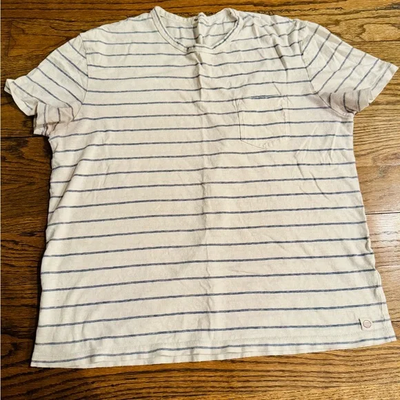 Marine Layer Women’s Top Bundle, Size Small Trio in Cream, Burgundy, and Striped - Picture 8 of 12